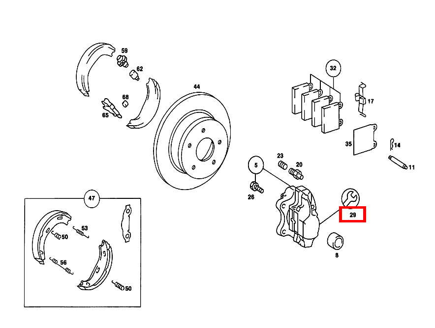 Dichtungssatz BREMSSATTEL GIRLING 230 CE 123 Dichtungssatz BREMSSATTEL GIRLING 230 CE 123