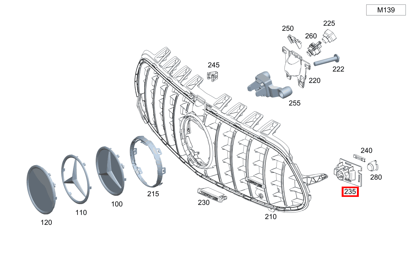 Aufnahme PARKTRONIC-System vorn links Mercedes-AMG A 45 S 4MATIC+ Kompaktlimousine 177 Aufnahme PARKTRONIC-System vorn links Mercedes-AMG A 45 S 4MATIC+ Kompaktlimousine 177
