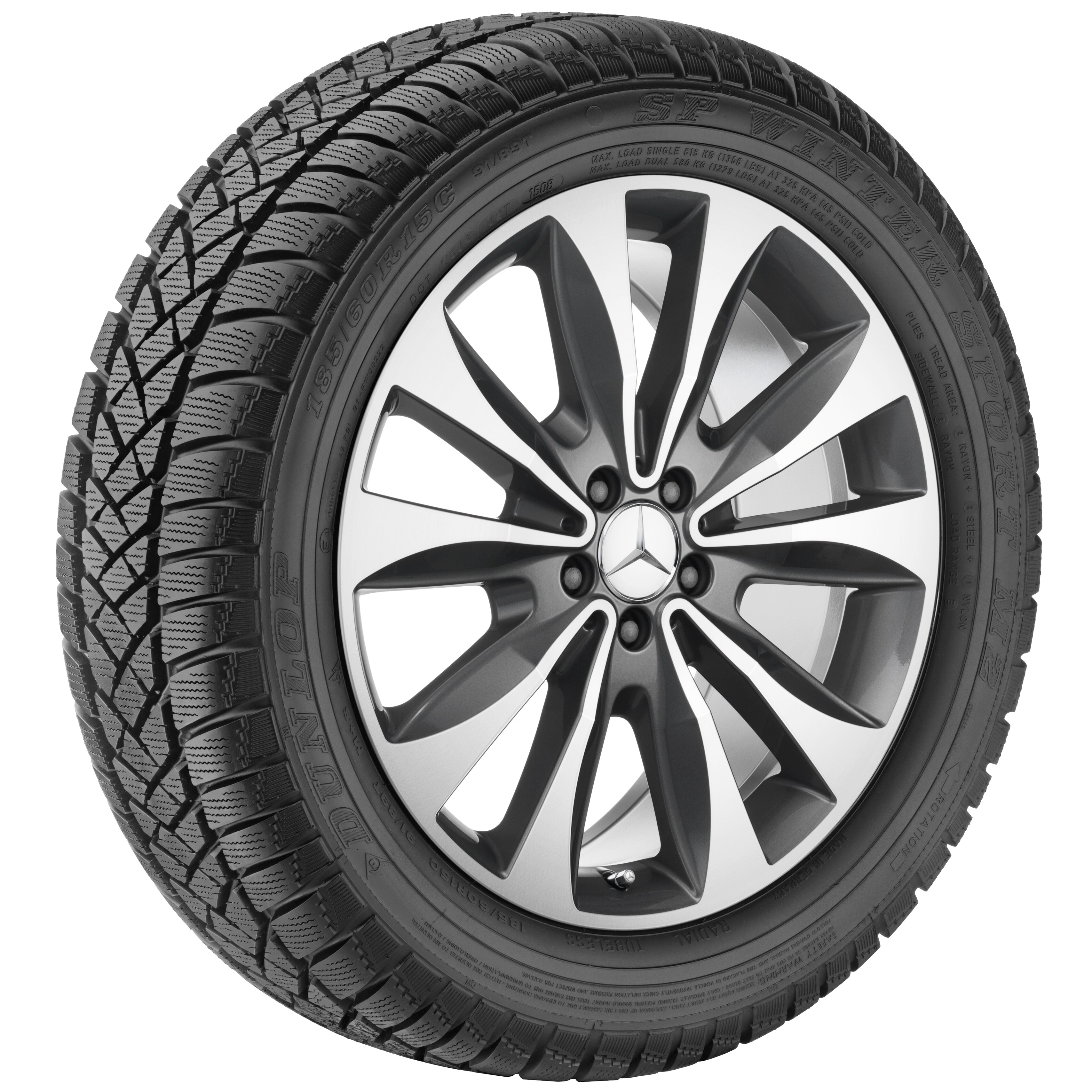 Mercedes-Benz - MB 5-Doppelspeichen-Rad, 50,8 cm (20 Zoll) MB 5-Doppelspeichen-Rad, 50,8 cm (20 Zoll)