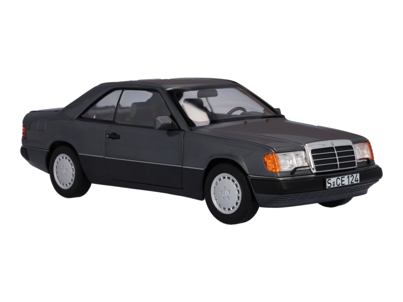 300 CE-24 Coupé C124 (1988-1992) perlmuttgrau, Norev, 1:18