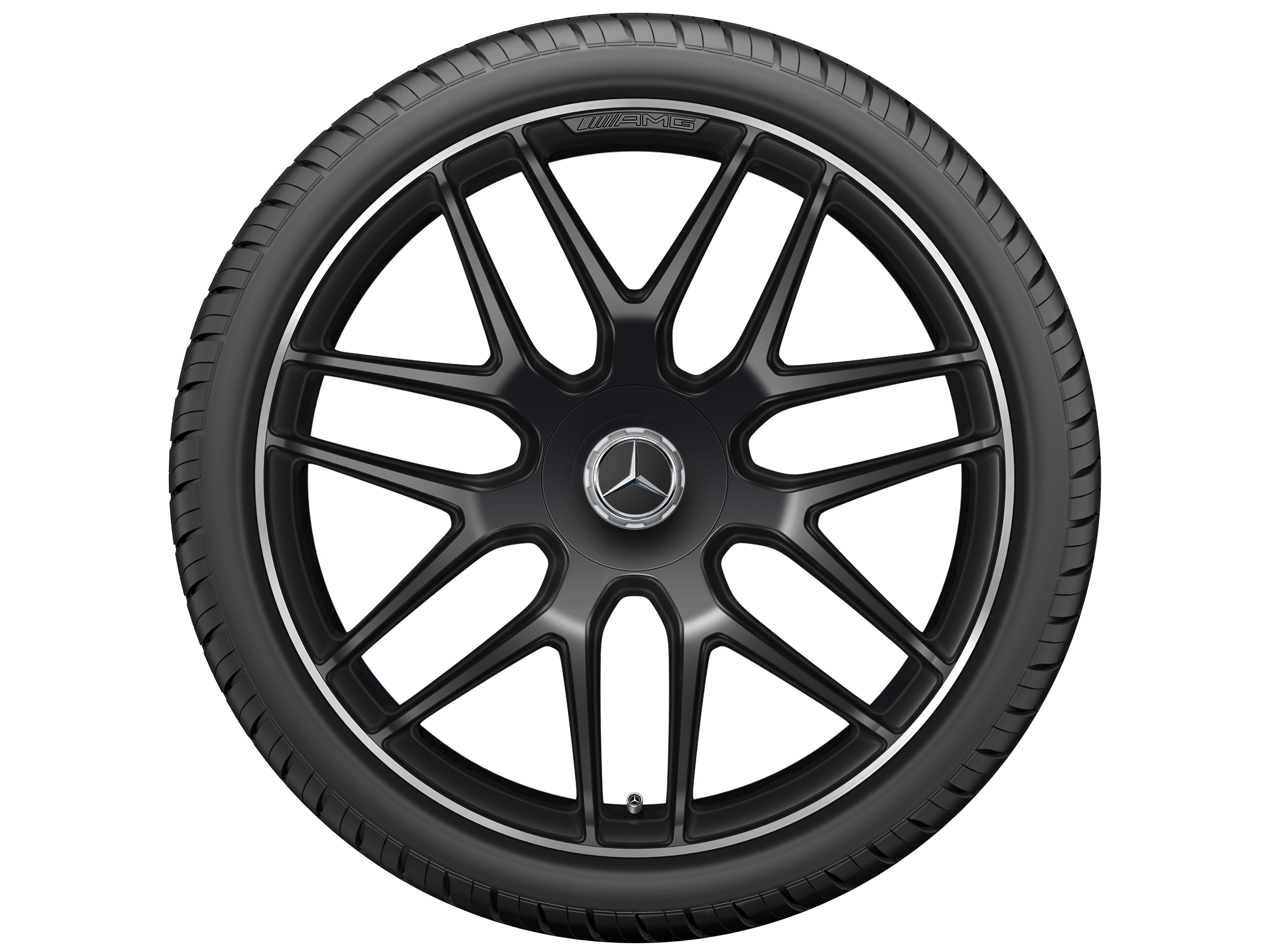 Mercedes-Benz - AMG Schmiederad im Kreuzspeichen-Design, 55,9 cm ( AMG Schmiederad im Kreuzspeichen-Design, 55,9 cm (