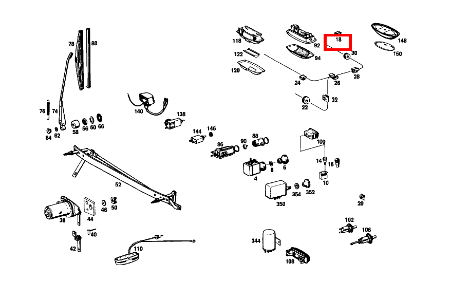 Klammer BEF.LAMBDASONDE SLC 107, SE 126, SEL 109 und weitere kaufen 