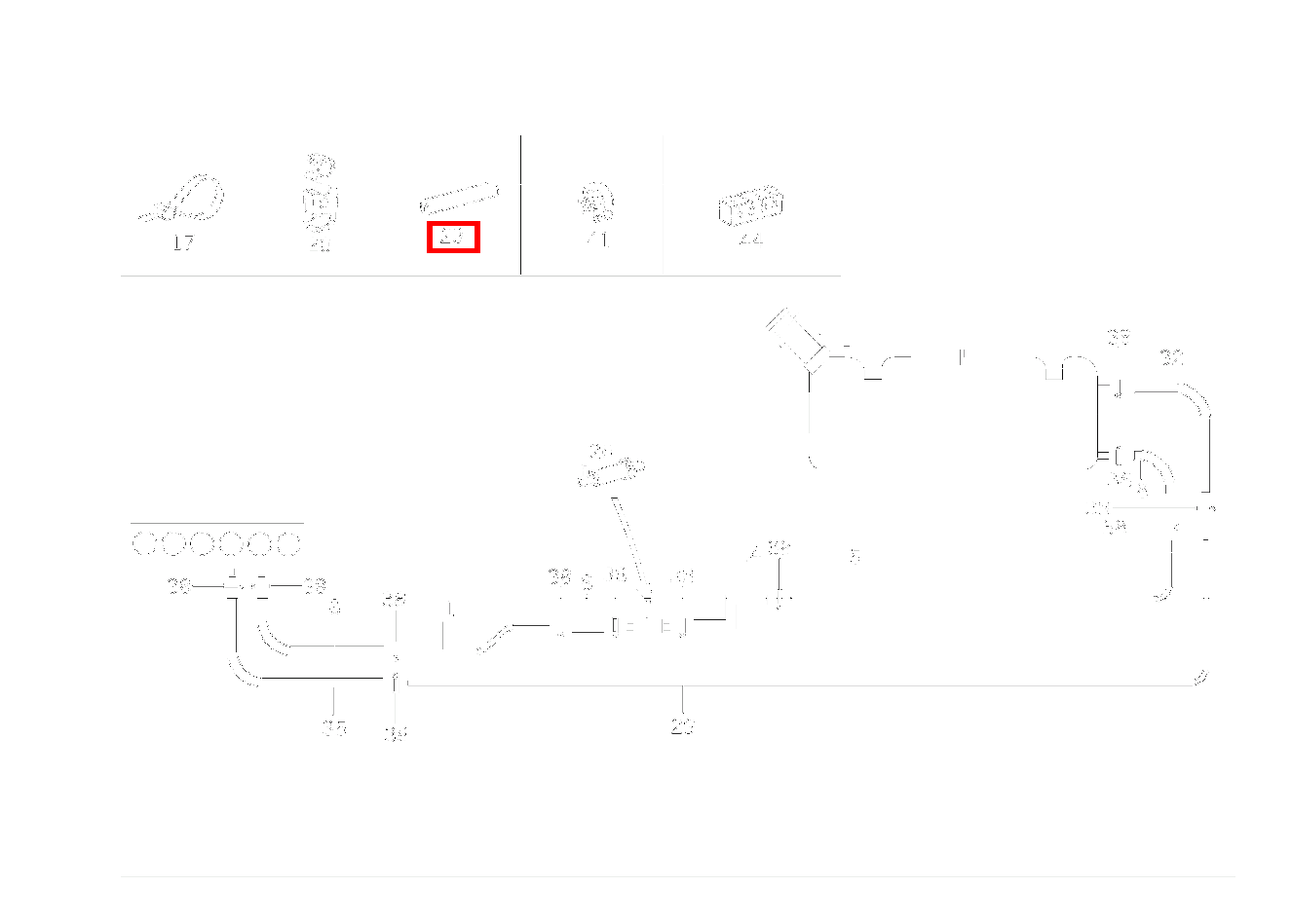 Isolierschlauch UEBER KRAFTSTOFFSCHLAUCH 90mm G 400 CDI 463
