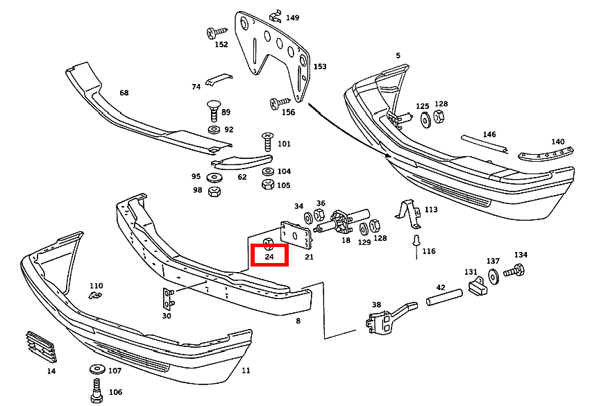 Sechskantmutter PRALLDAEMPFER AN PLATTE; M14X1.5 560 SEC-126 126 Sechskantmutter PRALLDAEMPFER AN PLATTE; M14X1.5 560 SEC-126 126