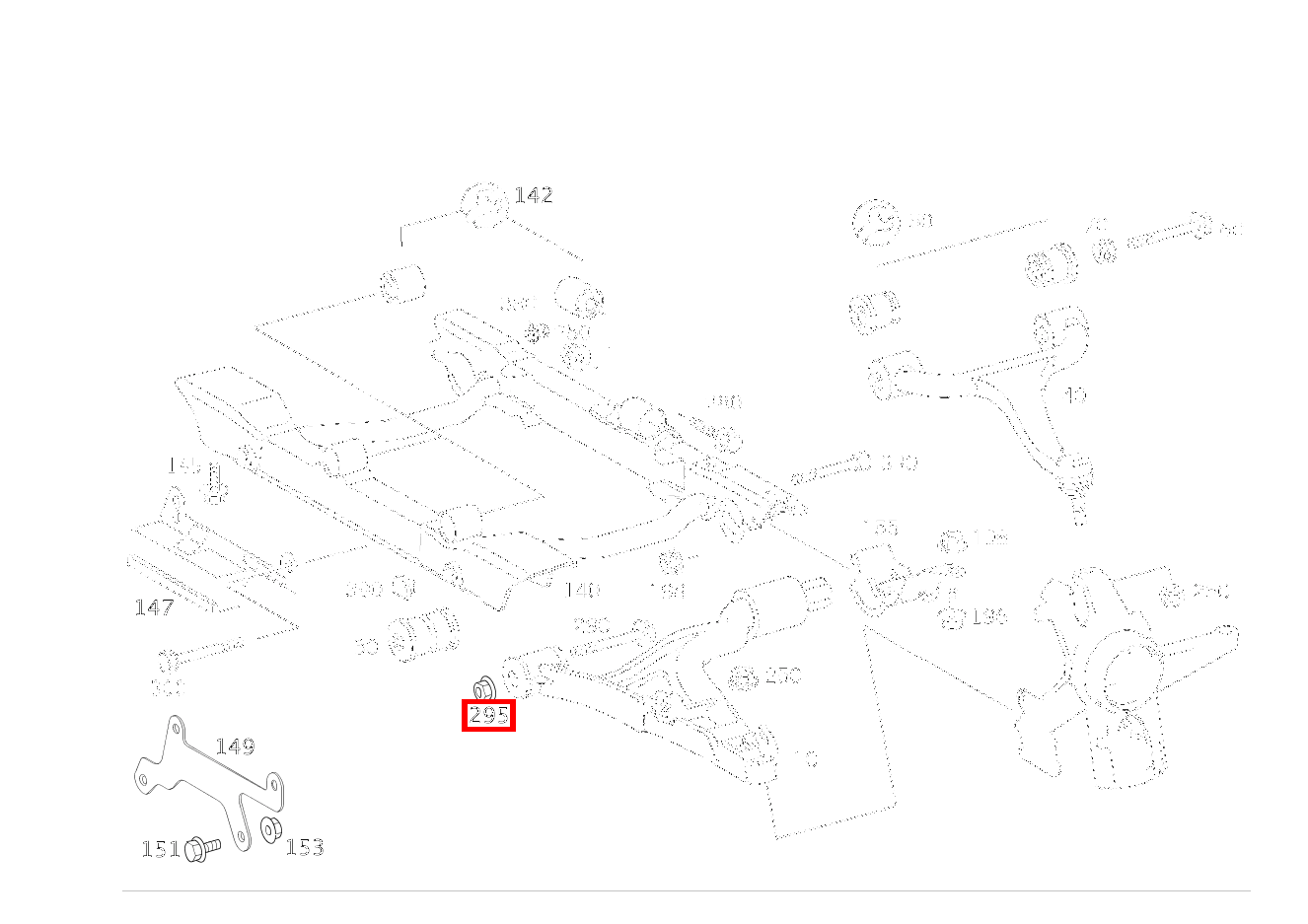 Mutter QUERLENKER AN TRAEGER; M14X1.5 ML 500 Off-Roader 163 Mutter QUERLENKER AN TRAEGER; M14X1.5 ML 500 Off-Roader 163