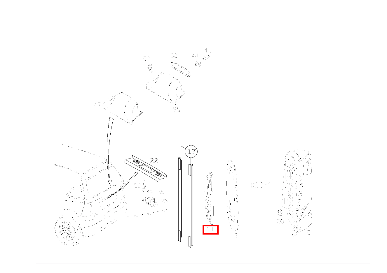 Original Mercedes-Benz Lampenträger Rücklicht Rechts A Klasse W169 Ab 100907 A1698200877