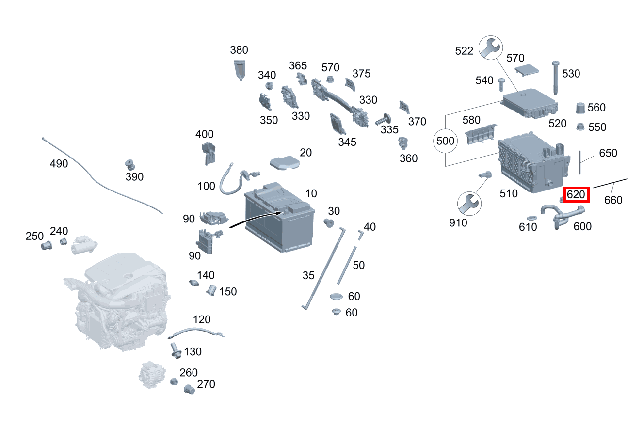 KUNSTSTOFFMUTTER C 300 4MATIC Cabriolet 205