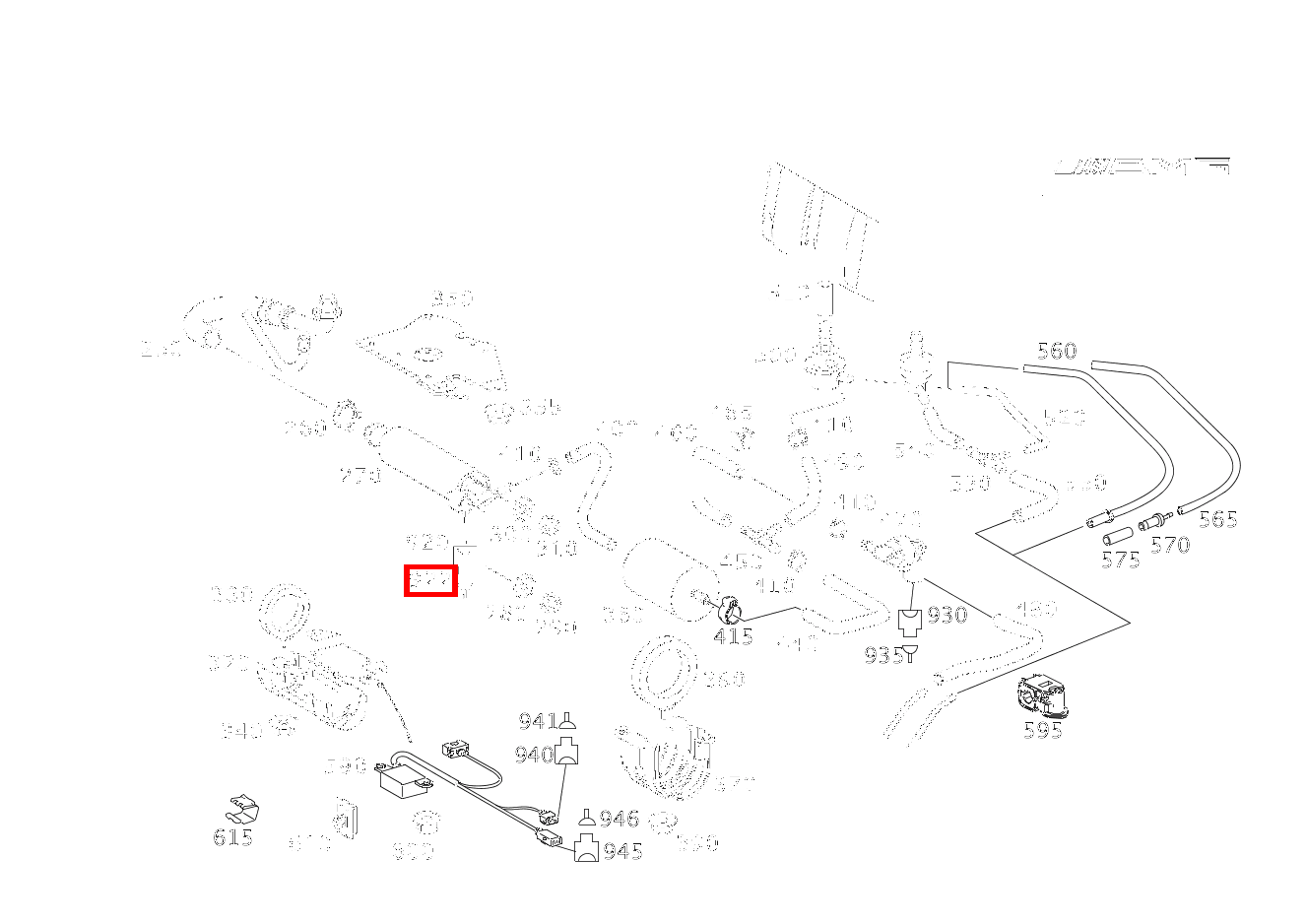 Kontaktbuchse KRAFTSTOFFPUMPE 2 M3/2; 0.35-2.5 MM2 RK2.5 SL 65 AMG Roadster BCA 230