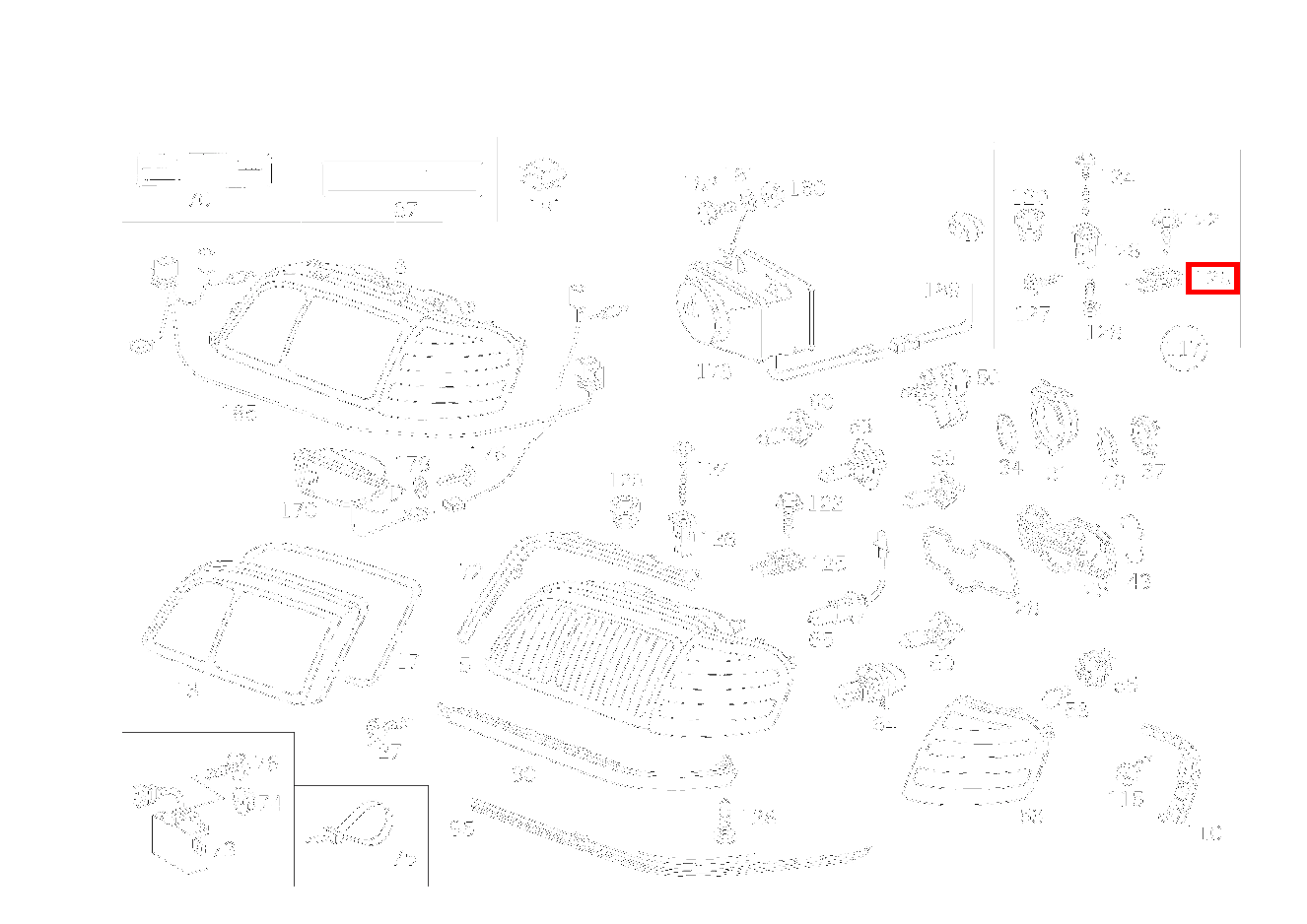 Clipsmutter BEFESTIGUNGSMATERIAL LEUCHTEINHEIT C 230 220