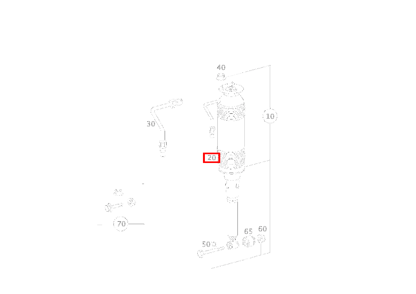 Federbein HINTEN RECHTS CL 600 Coupé 215 Federbein HINTEN RECHTS CL 600 Coupé 215