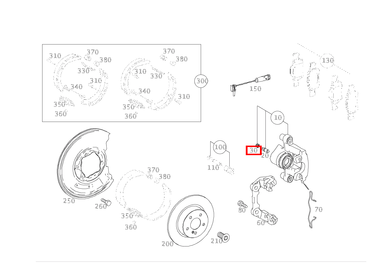 Schutzkappe Entlüfterventil E 500/550 CABR. 207 Schutzkappe Entlüfterventil E 500/550 CABR. 207