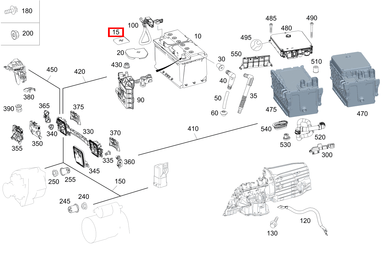 Schutzkappe POLABDECKKAPPE E 300 Cabriolet 238