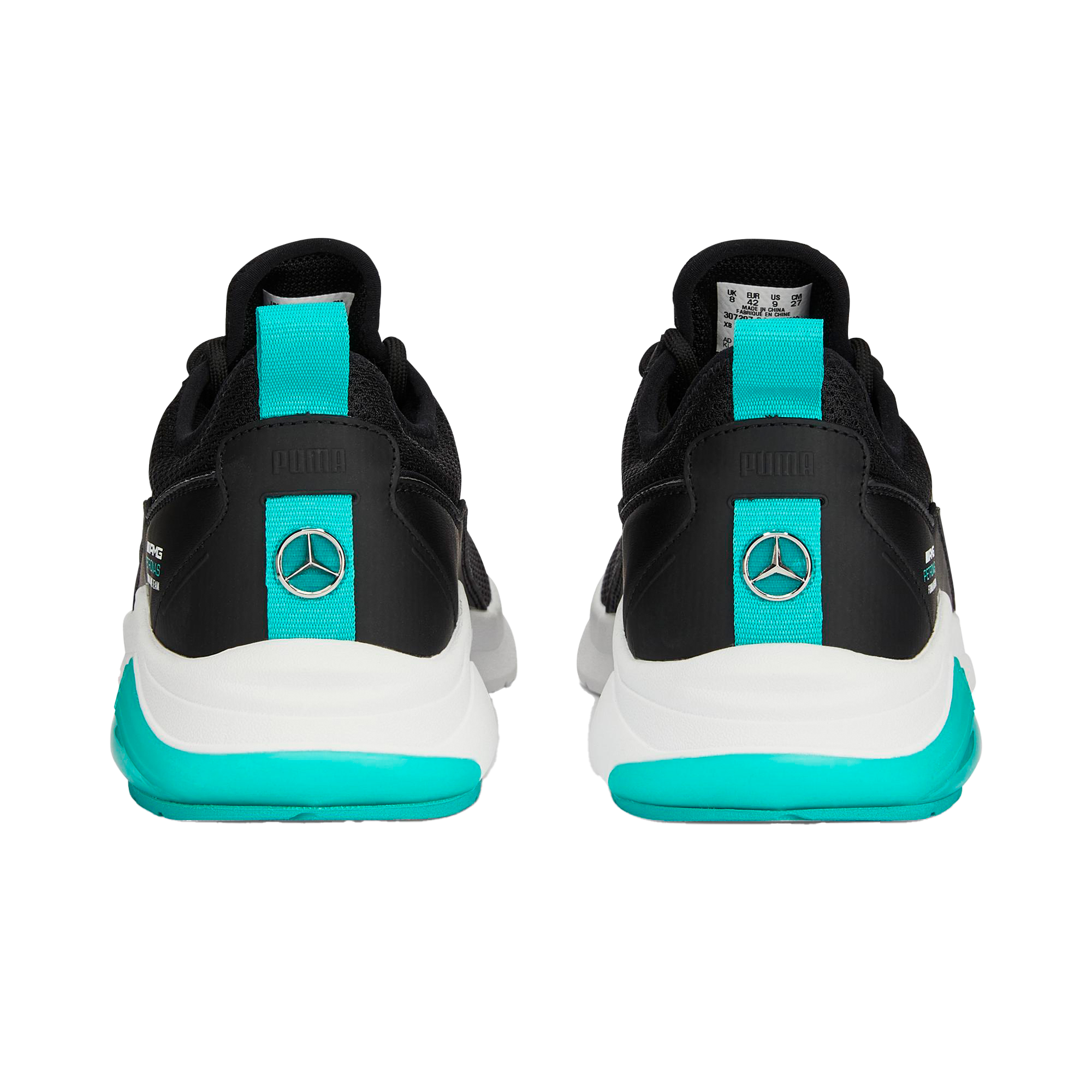 Mercedes-Benz - Sneakers, Electron E Pro, Mercedes-AMG F1 schwarz/weiß/grün, PUMA