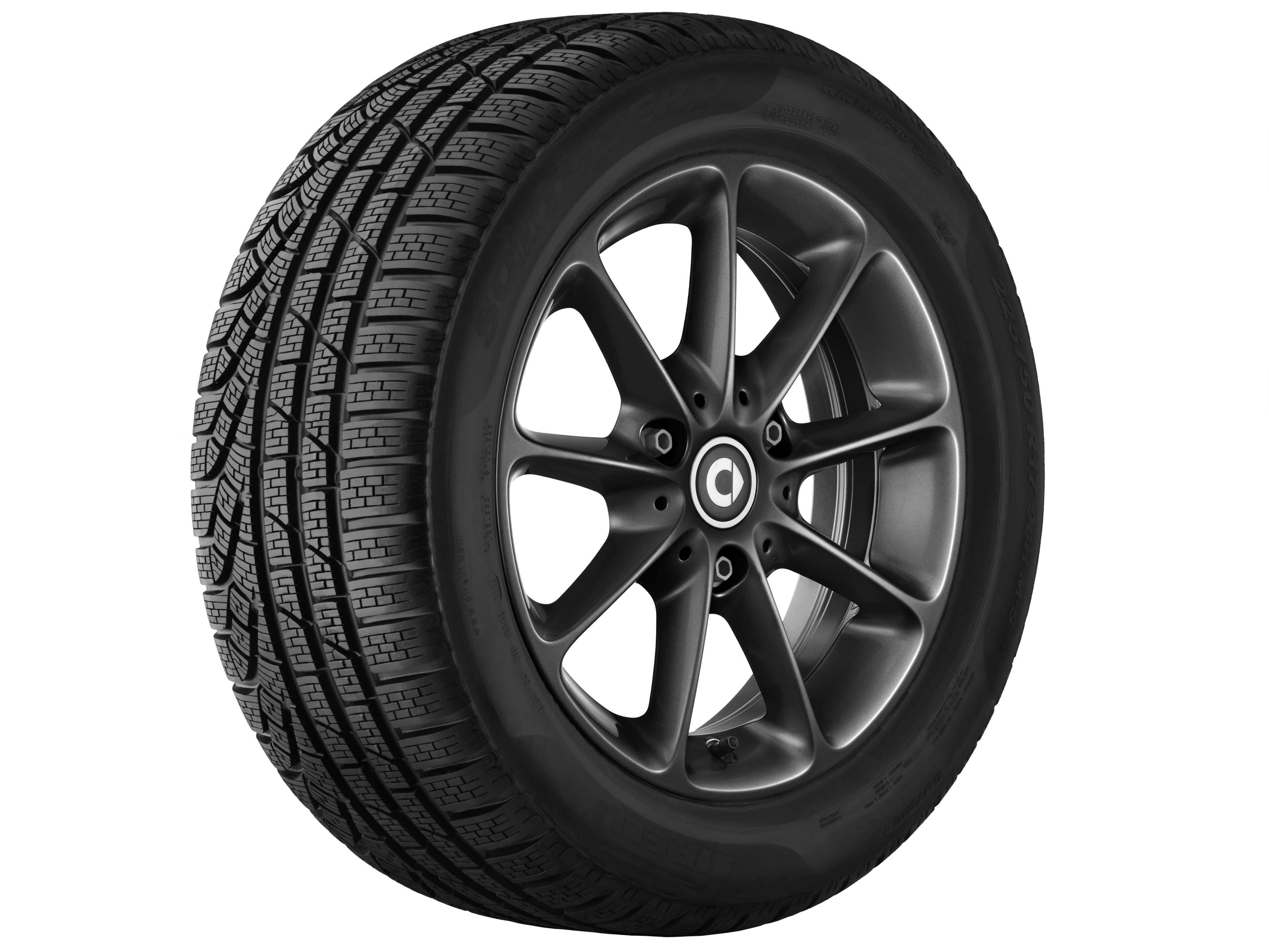 Mercedes-Benz - 9-Speichen-Leichtmetallrad, 38,1 cm (15 Zoll) 9-Speichen-Leichtmetallrad, 38,1 cm (15 Zoll)