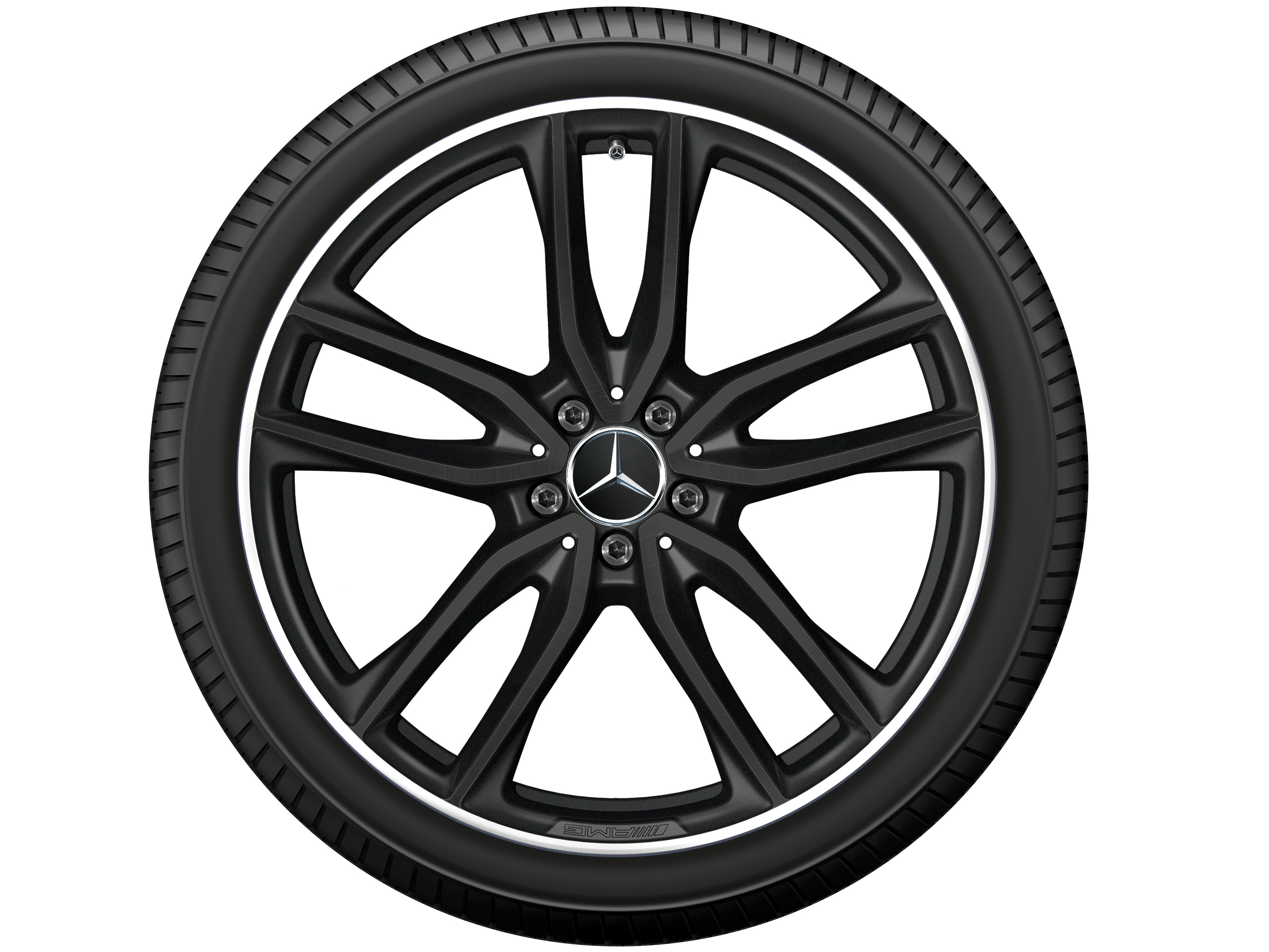 AMG 5-Doppelspeichen-Rad, 53,3 cm (21 Zoll),