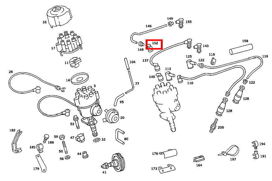 VERBINDUNGSSTECKER ZUENDVERTEILER G 500 463 VERBINDUNGSSTECKER ZUENDVERTEILER G 500 463