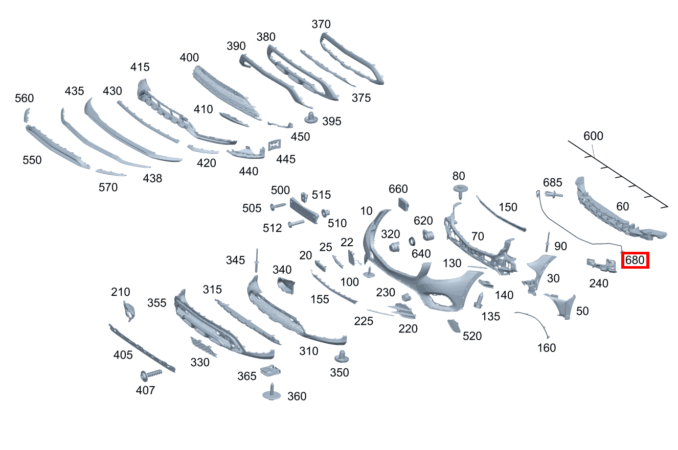 Drucksensor Fußgängerschutz Mercedes-AMG GLC 63 S 4MATIC+ Coupé 253 Drucksensor Fußgängerschutz Mercedes-AMG GLC 63 S 4MATIC+ Coupé 253