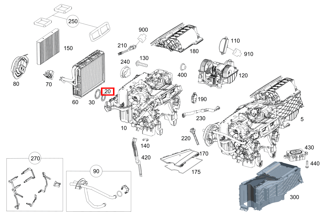 PROFILDICHTRING ROHRLEITUNG AN KAELTEKOMPRESSOR CLA 117, GLA 156 
