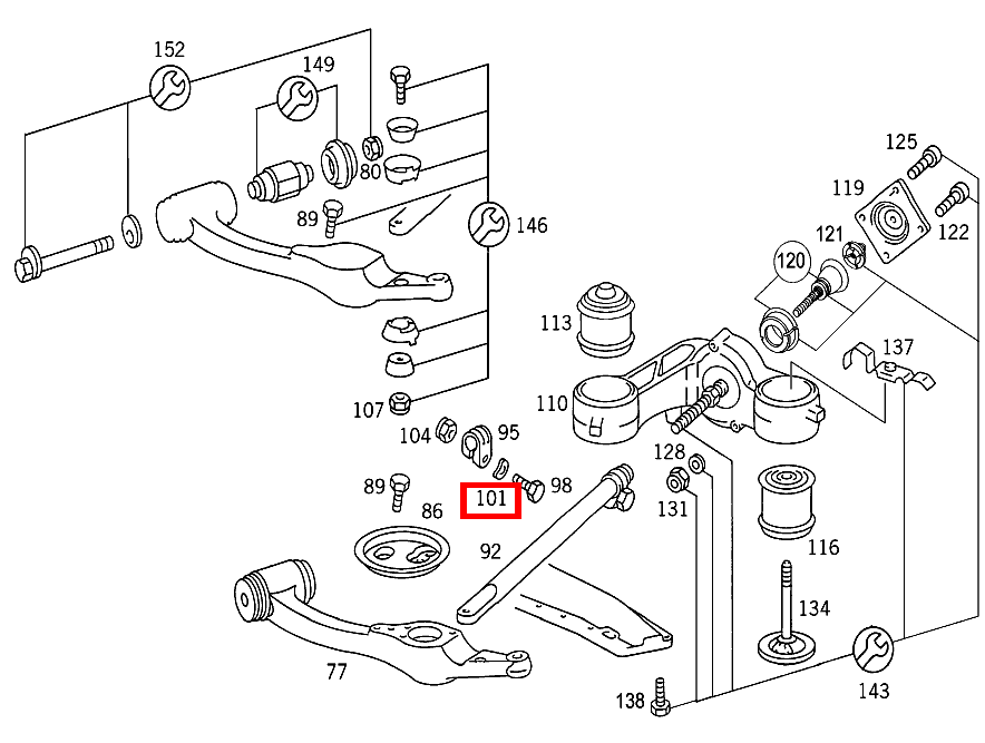 Federscheibe SCHELLE AN STUETZROHR 420 SEC COUPE mit Automatic 126 Federscheibe SCHELLE AN STUETZROHR 420 SEC COUPE mit Automatic 126