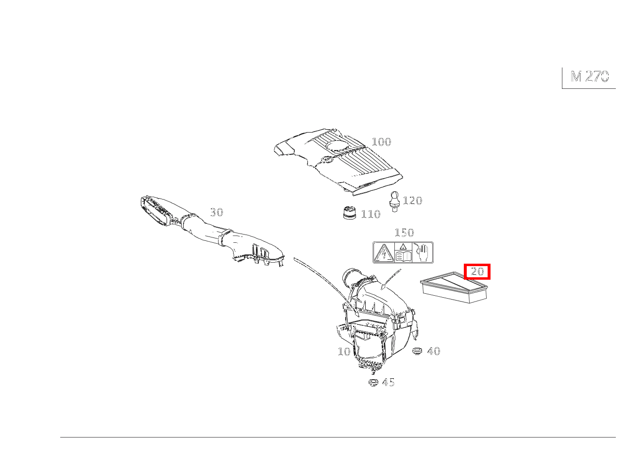 Luftfiltereinsatz B200 NGD 242 Luftfiltereinsatz B200 NGD 242
