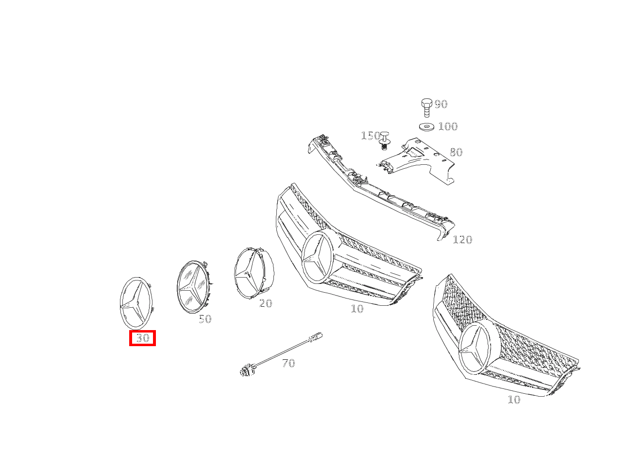Mercedes-Stern E 350 d Cabriolet 253 Mercedes-Stern E 350 d Cabriolet 253