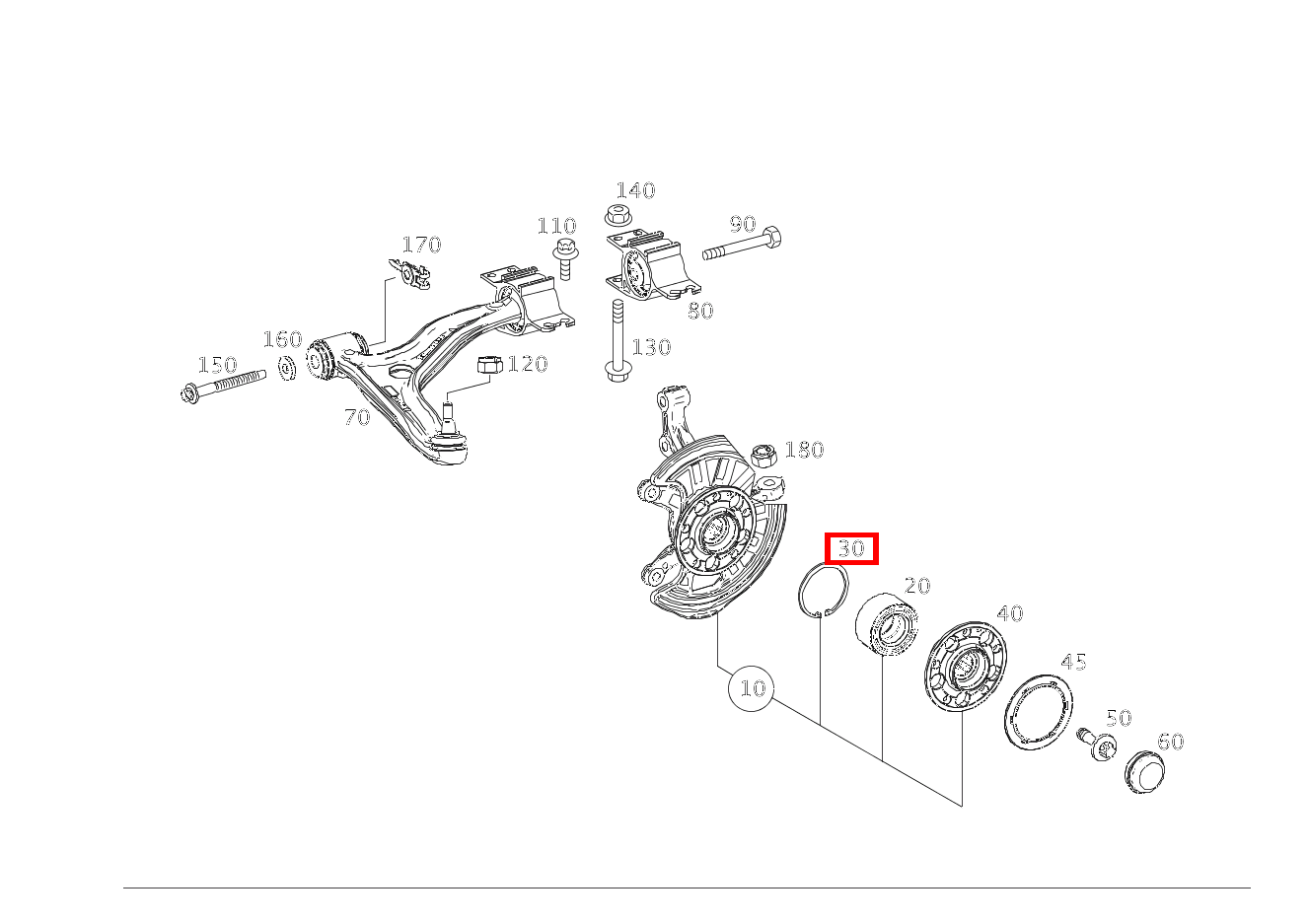 Sicherungsring Vorn rechts ELECTRIC DRIVE 242 Sicherungsring Vorn rechts ELECTRIC DRIVE 242