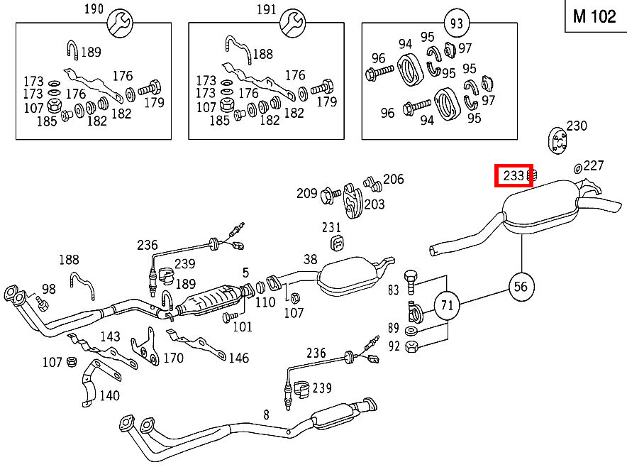 Gummipuffer AUFHAENGUNG NACHSCHALLDAEMPFER SLC 107, /8 115, SE 126  