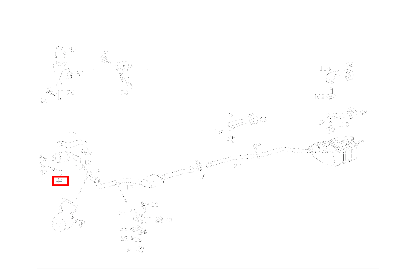 Sechsrundschraube AUSPUFFROHR AN TURBOLADER; M8X40 C 200 T CDI 202 Sechsrundschraube AUSPUFFROHR AN TURBOLADER; M8X40 C 200 T CDI 202