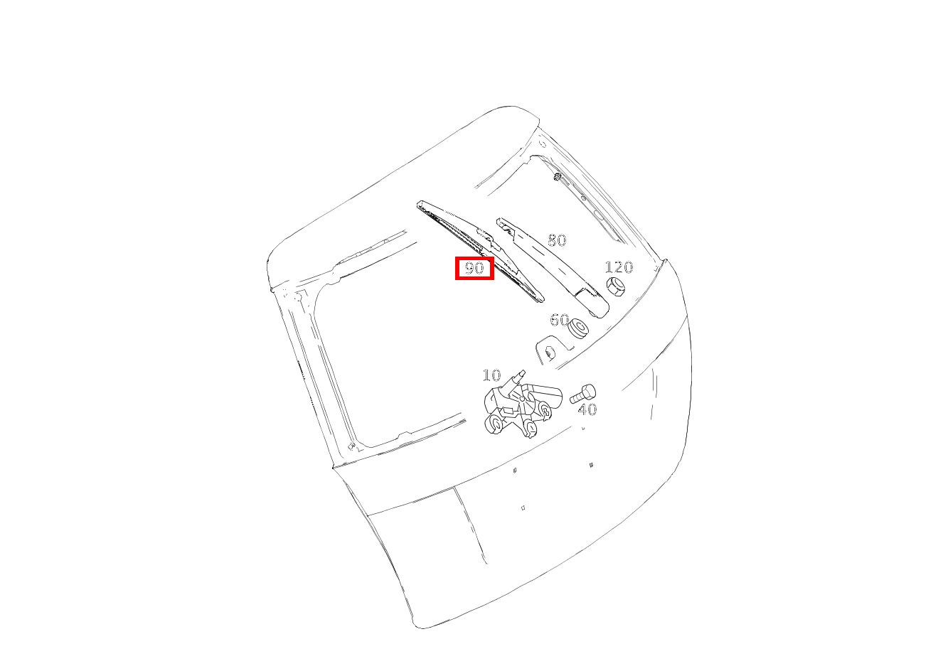 Wischerblatt C 350 T BlueEFF 204 Wischerblatt C 350 T BlueEFF 204