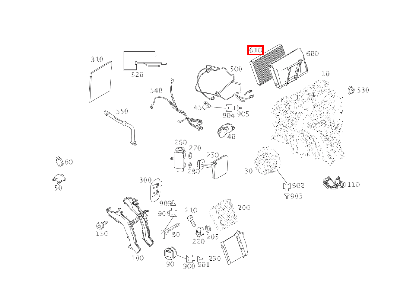 KOMBIFILTER FILTEREINSATZ A 200 TURBO COUPE 169 KOMBIFILTER FILTEREINSATZ A 200 TURBO COUPE 169