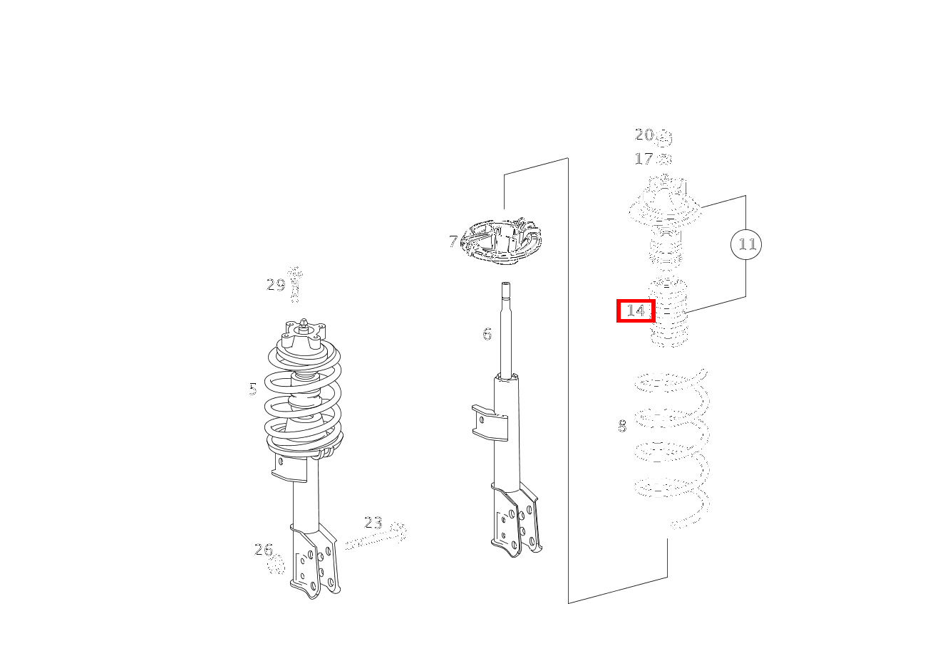 Manschette Vaneo 1.6 TREND 414