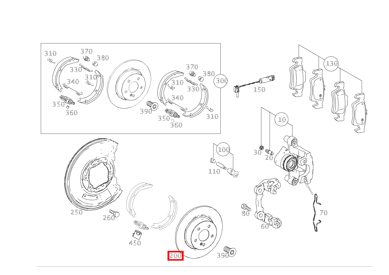 BREMSSCHEIBE UNBELUEFTET Hinten rechts C 180 KOMPRESSOR T-Modell BlueEFFICIENCY 240 BREMSSCHEIBE UNBELUEFTET Hinten rechts C 180 KOMPRESSOR T-Modell BlueEFFICIENCY 240