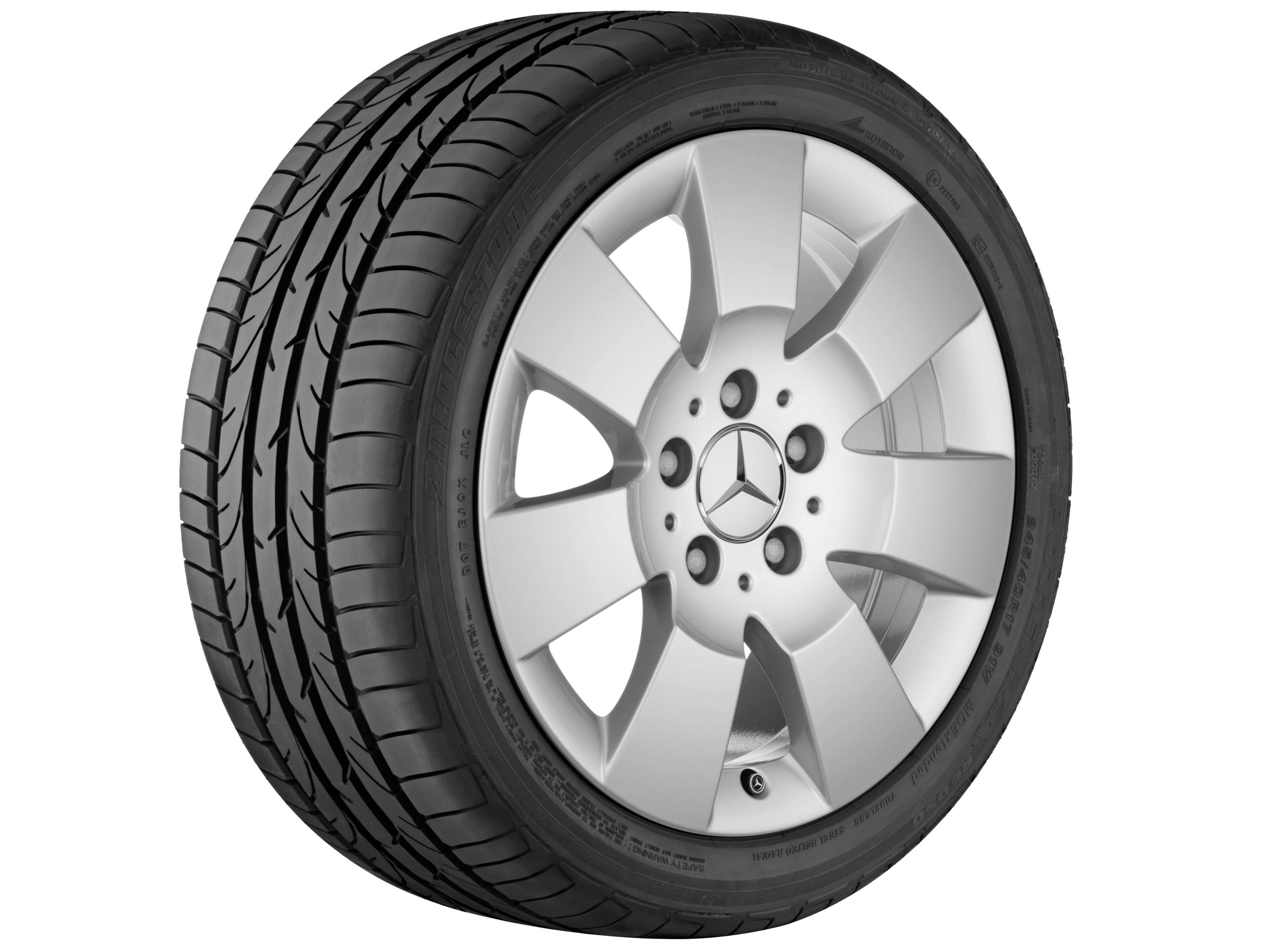 Mercedes-Benz - MB 7-Speichen-Rad, 40,6 cm (16 Zoll) MB 7-Speichen-Rad, 40,6 cm (16 Zoll)