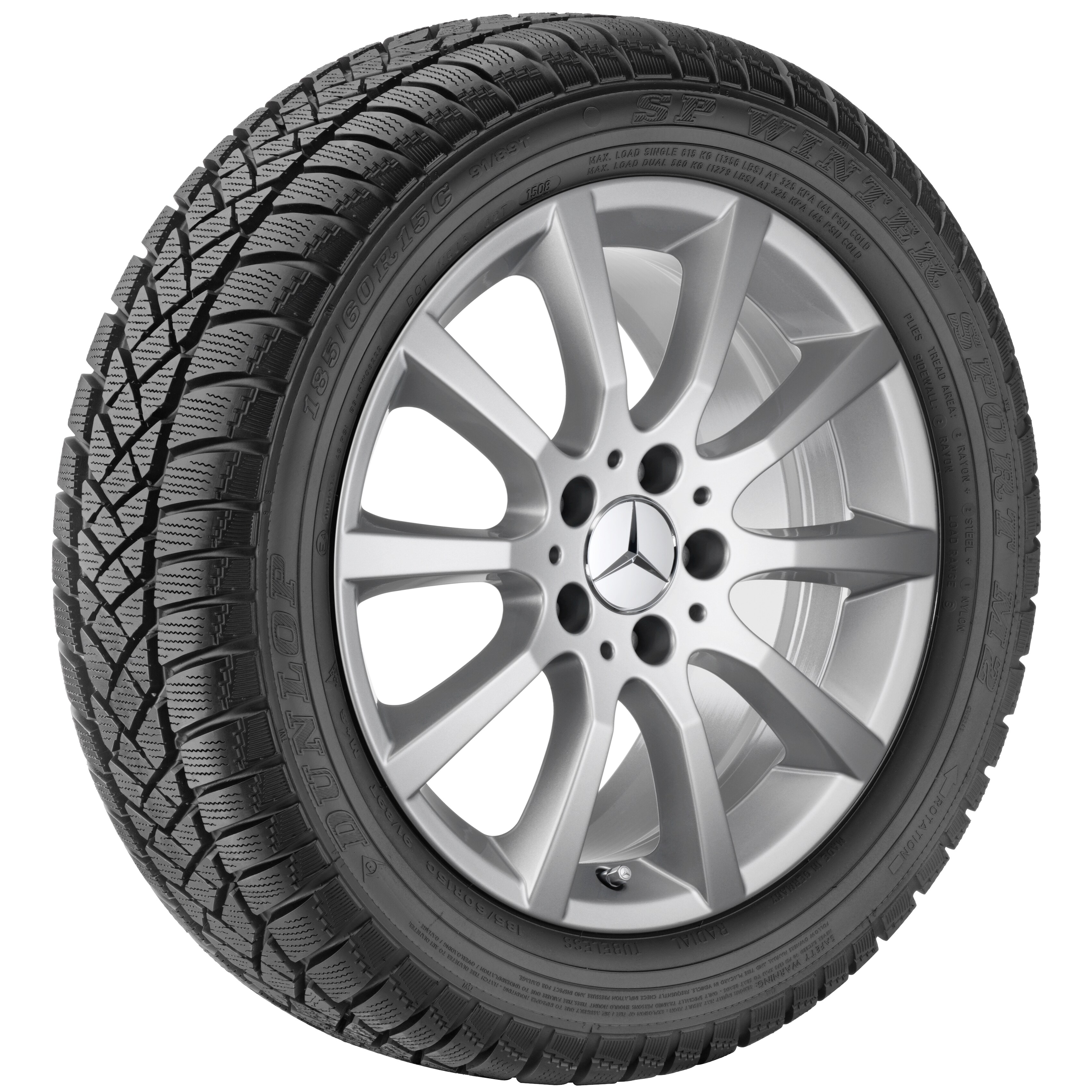 MB 10-Speichen-Rad, 43,2 cm (17 Zoll)