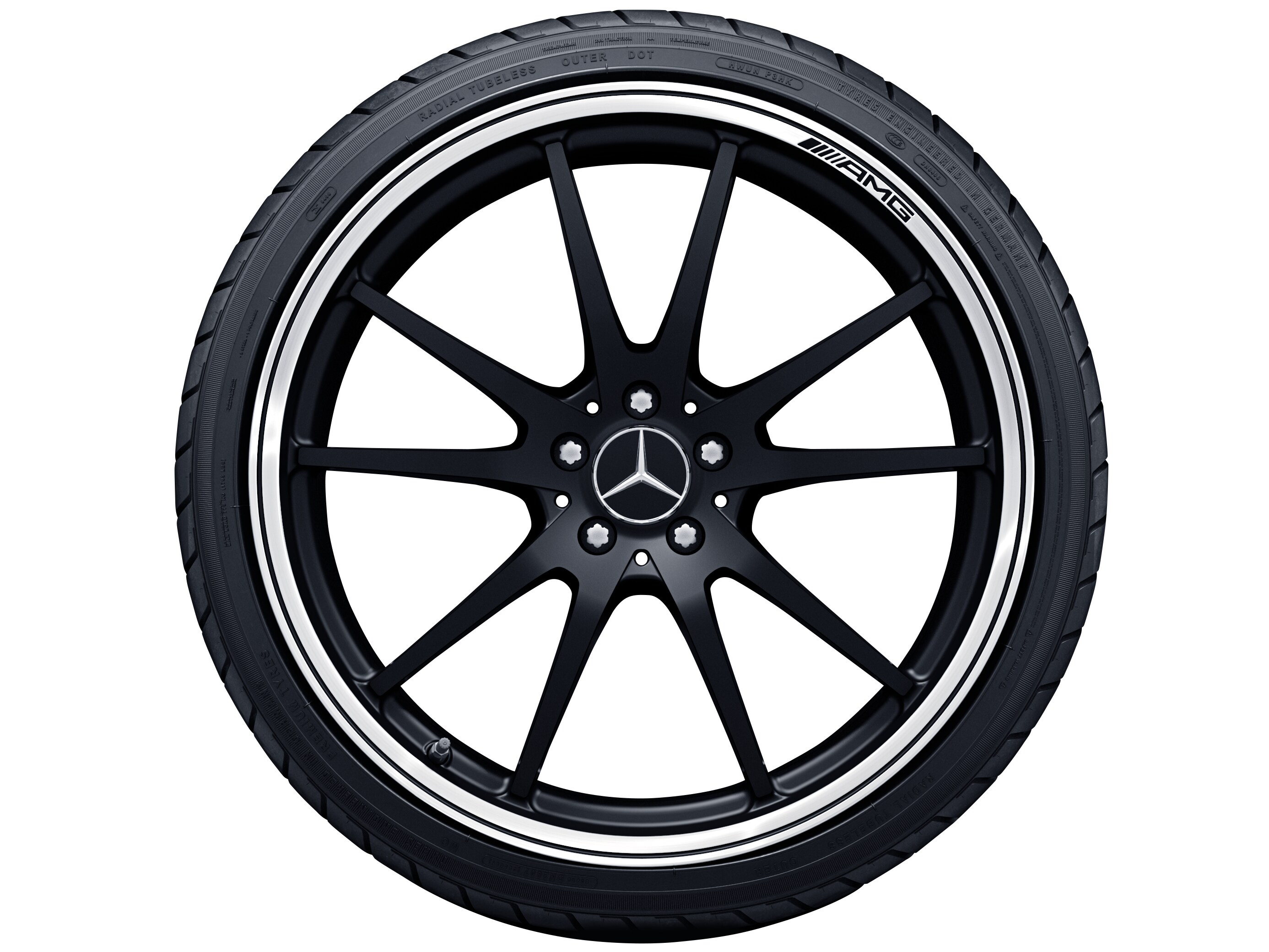 AMG Schmiederad im 10-Speichen-Design, 53,3 cm (21
