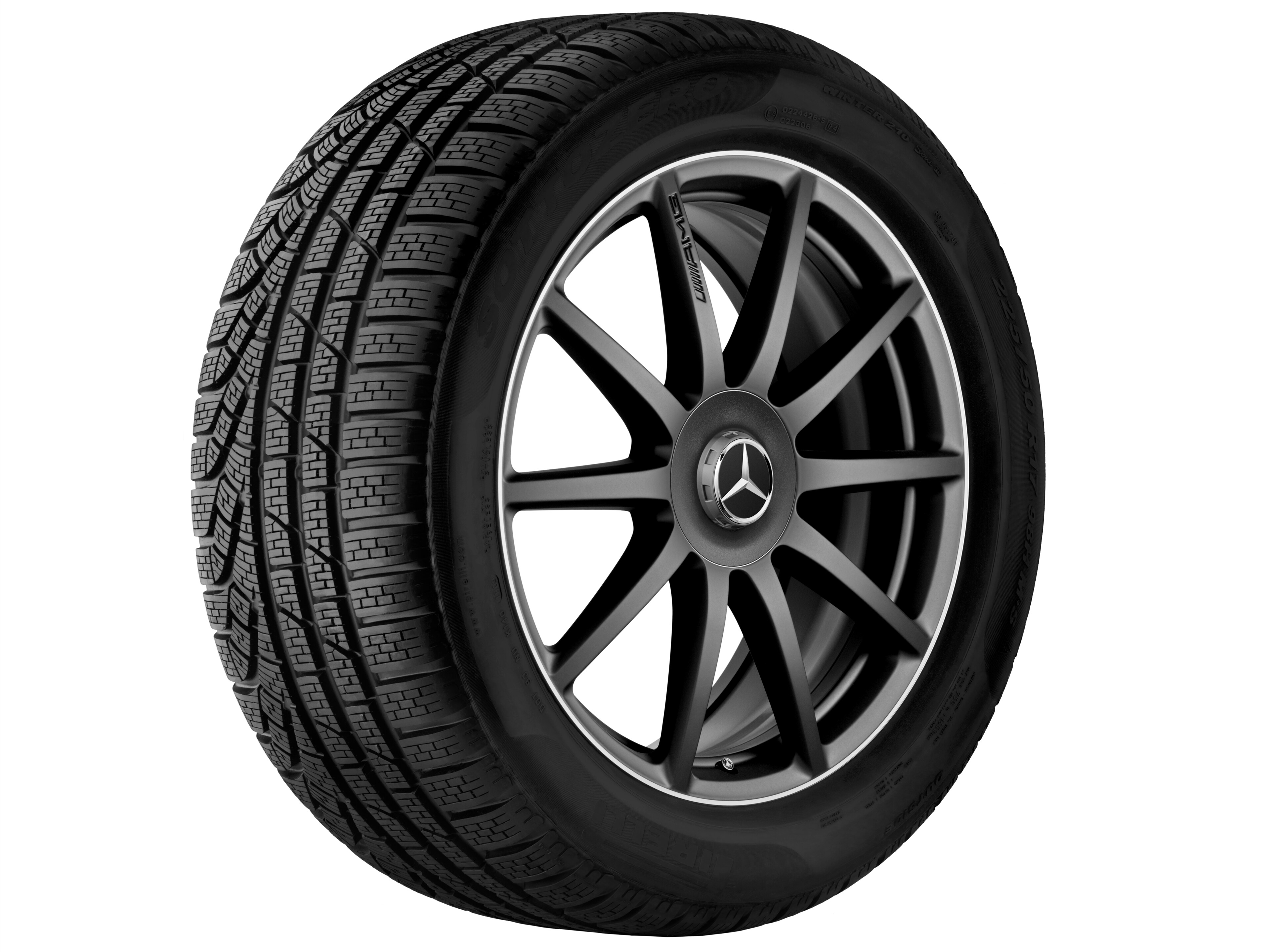 AMG Schmiederad im 10-Speichen-Design, Felgen