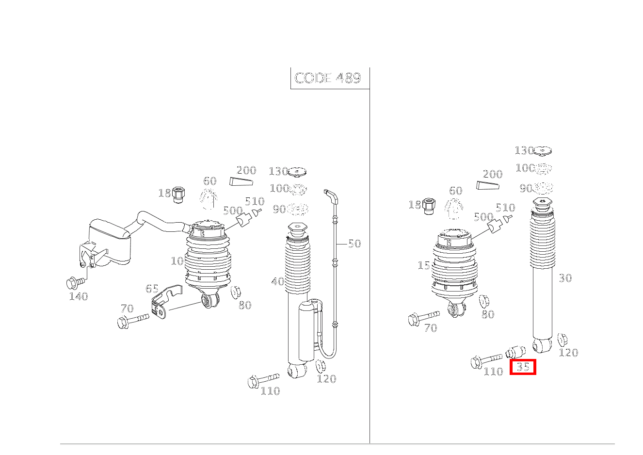 Elastomerlager E 220 CDI T-Modell 212 Elastomerlager E 220 CDI T-Modell 212