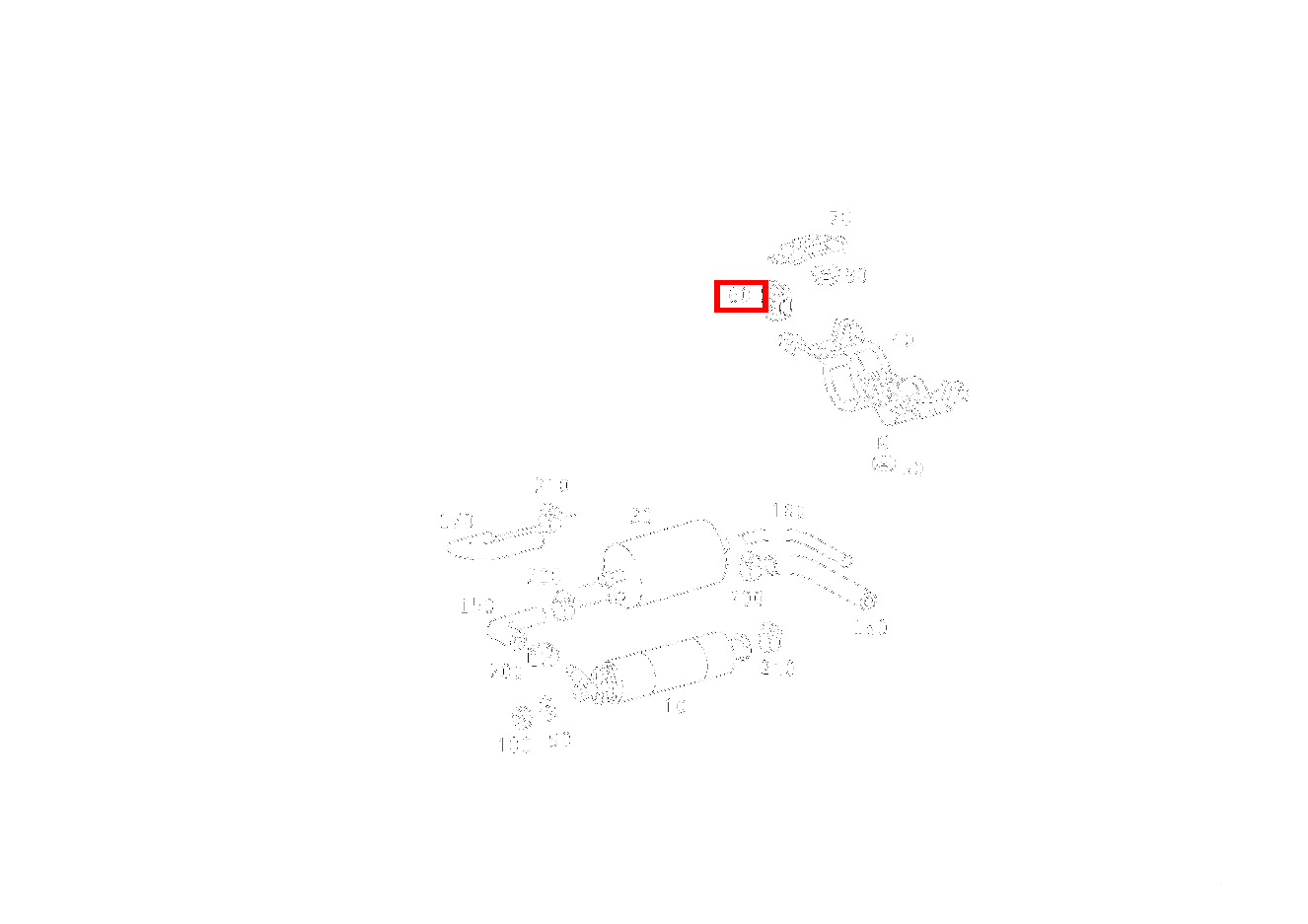 Gummiring SL 600 Roadster mit Automatik 129 Gummiring SL 600 Roadster mit Automatik 129