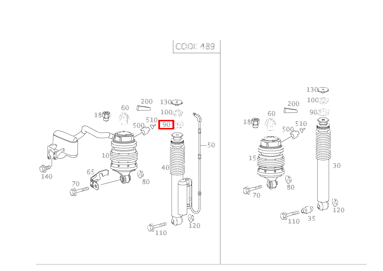 Elastomerlager STOSSDAEMPFER AN KAROSSERIE E 220 CDI T-Modell 212 Elastomerlager STOSSDAEMPFER AN KAROSSERIE E 220 CDI T-Modell 212