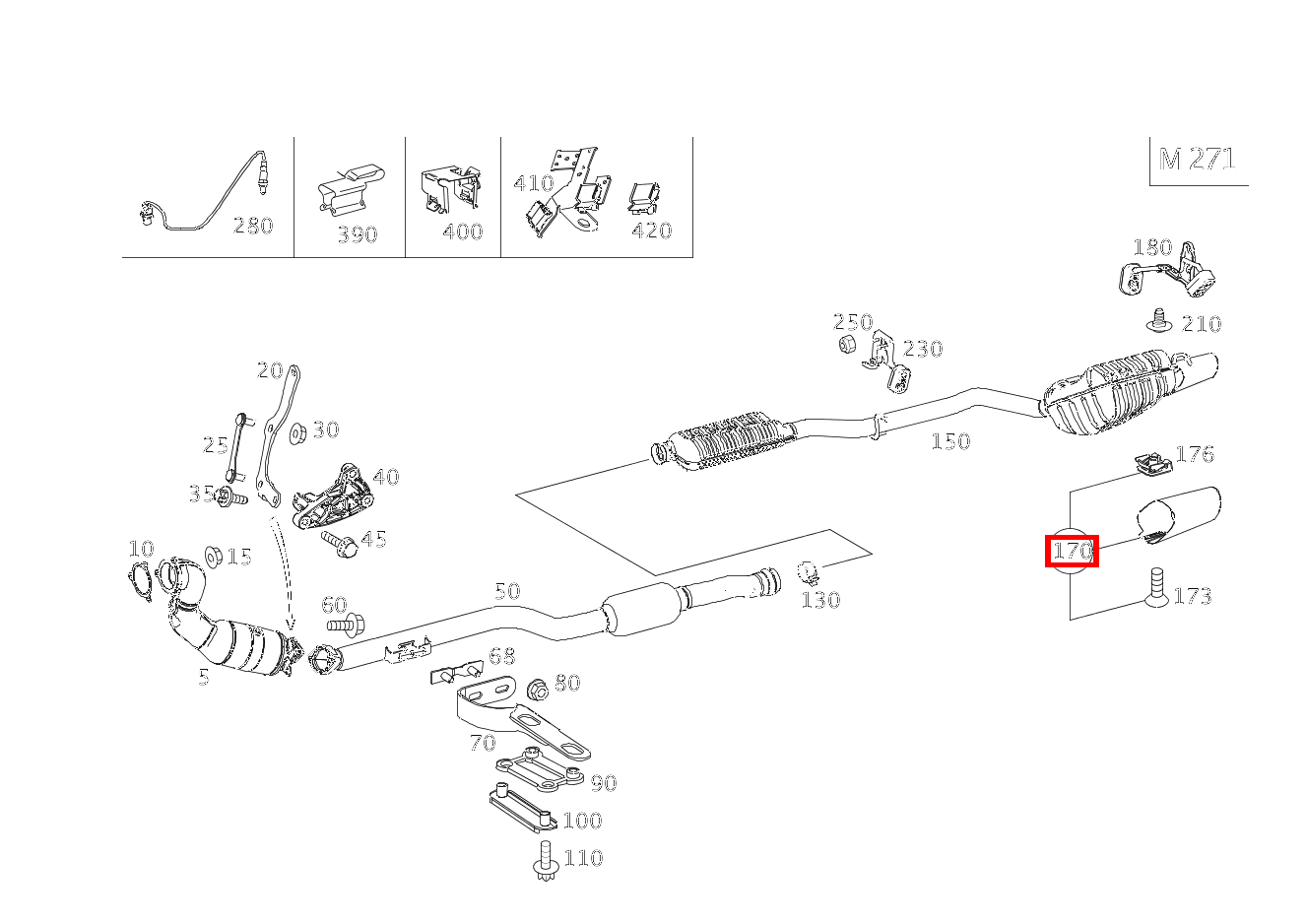 ENDROHR TEILESATZ C180 BLUE EFF C 204 ENDROHR TEILESATZ C180 BLUE EFF C 204
