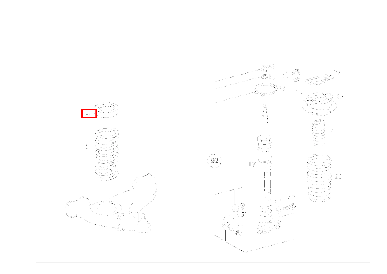 Schraubenfederbeilage NACH BEDARF;NOPPENZAHL: 3 (18 MM) 300CE 124