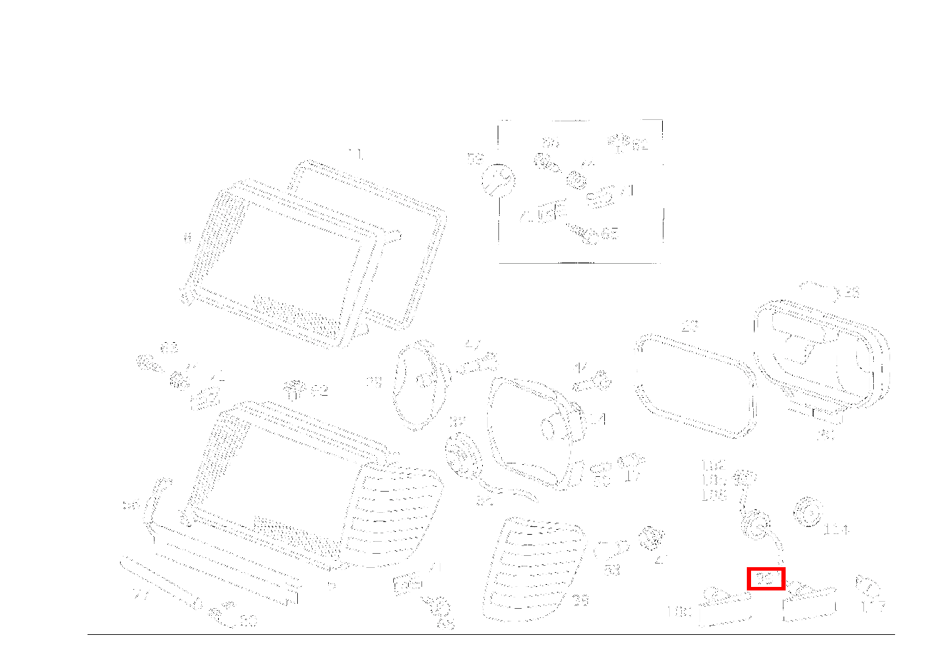 Blinkleuchte WEISS E 280 T/280 TE 124