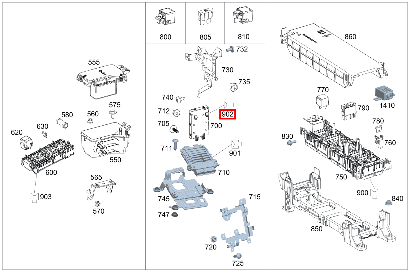 Kupplungsgehäuse Signal- und Ansteuermodul (SAM) ST_N10/1.BODY2; 48 POL Vito Kastenwagen 116 BlueTEC K 201 Kupplungsgehäuse Signal- und Ansteuermodul (SAM) ST_N10/1.BODY2; 48 POL Vito Kastenwagen 116 BlueTEC K 201