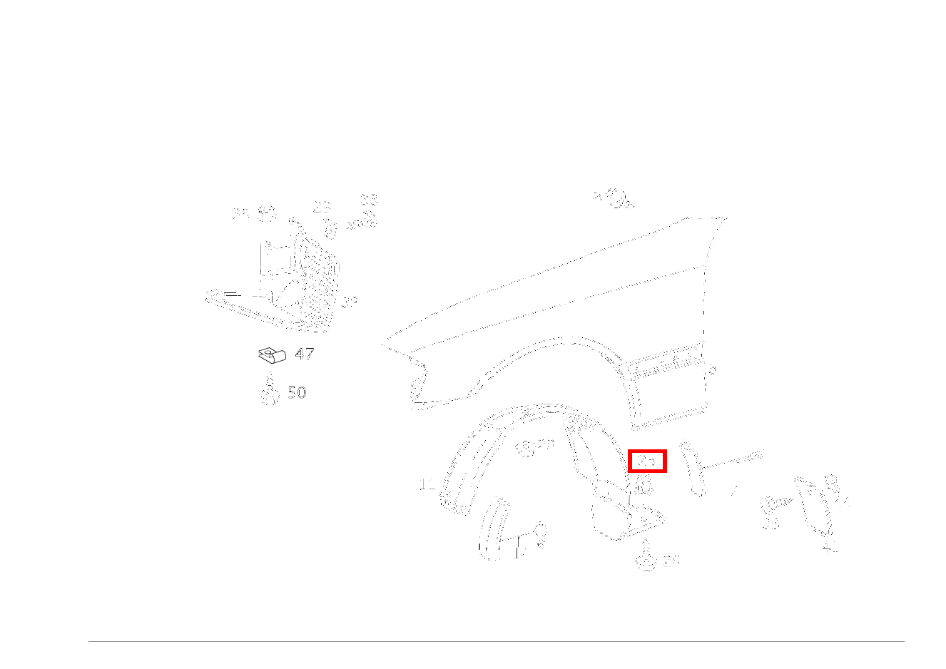 Dübel ABDECKUNG AN SEITENWAND E 350 Limousine 211 Dübel ABDECKUNG AN SEITENWAND E 350 Limousine 211