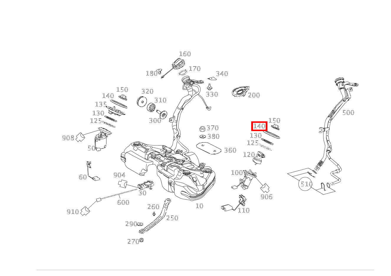 VERSCHLUSSRING PUMPE AN BEHAELTER GLK 350 4MATIC 204 VERSCHLUSSRING PUMPE AN BEHAELTER GLK 350 4MATIC 204