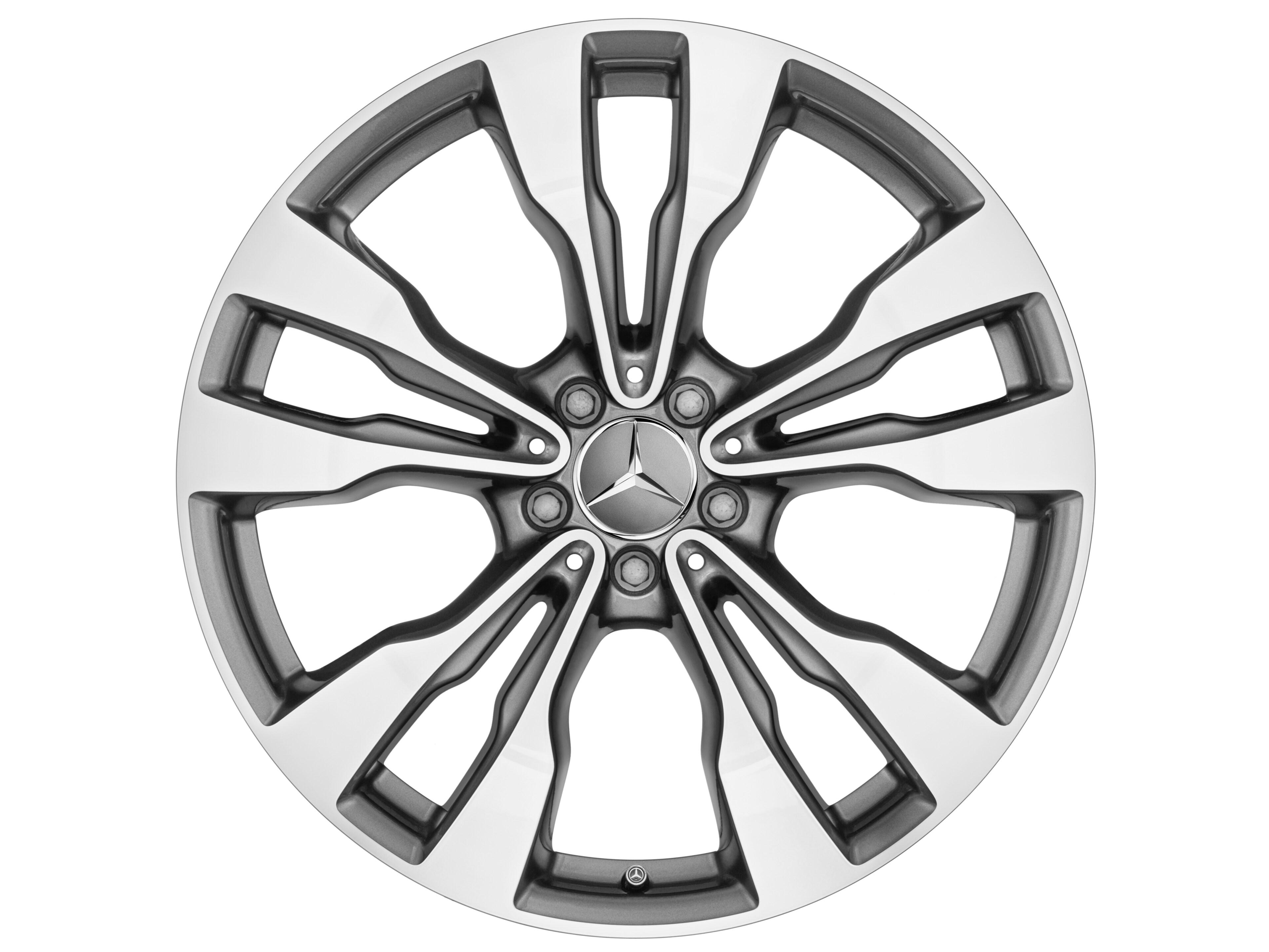 5-Doppelspeichen-Rad, 50,8 cm (20 Zoll), glan