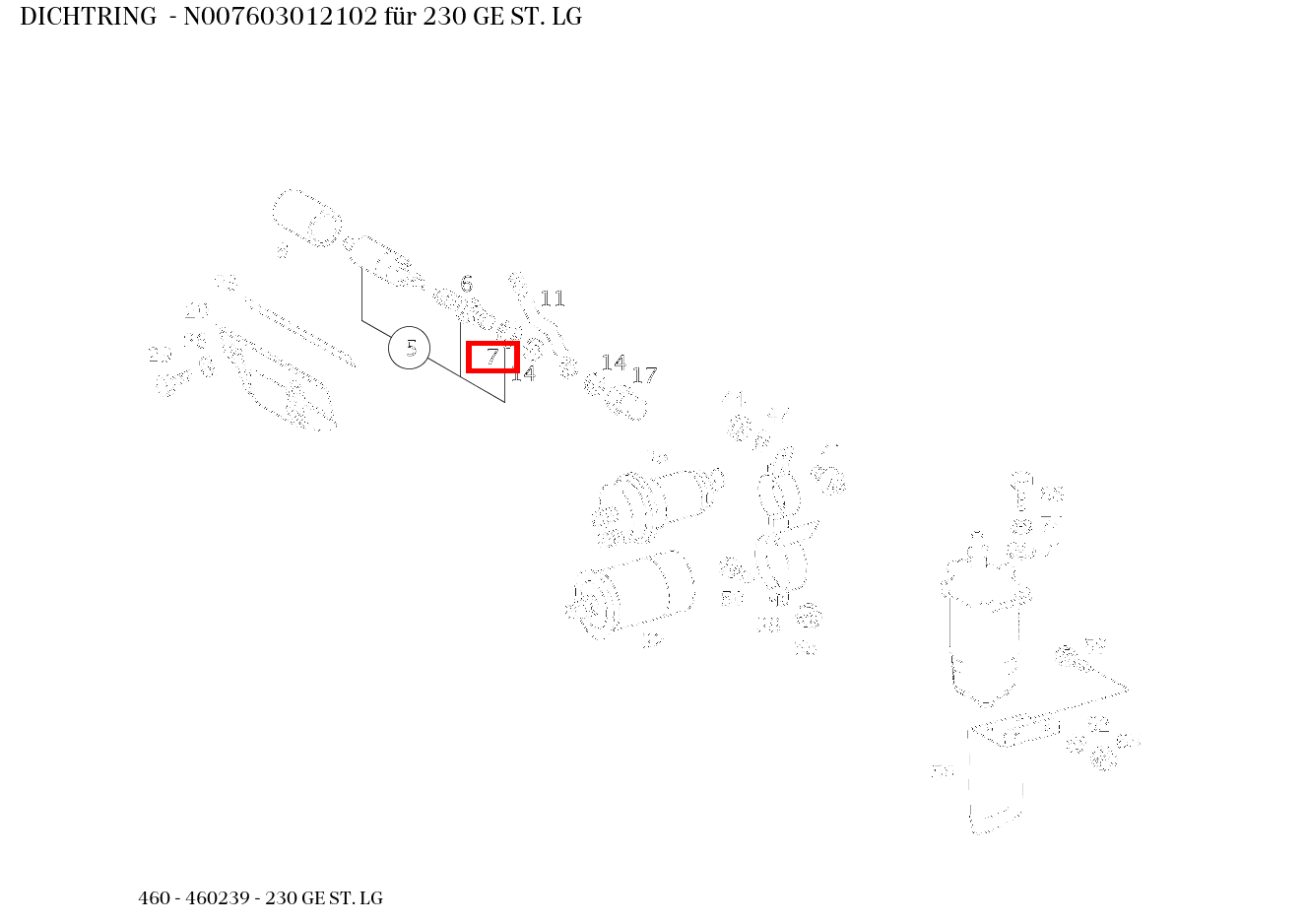 Dichtring KRAFTSTOFFPUMPE UND KRAFTSTOFFILTER , , und weitere kaufen 