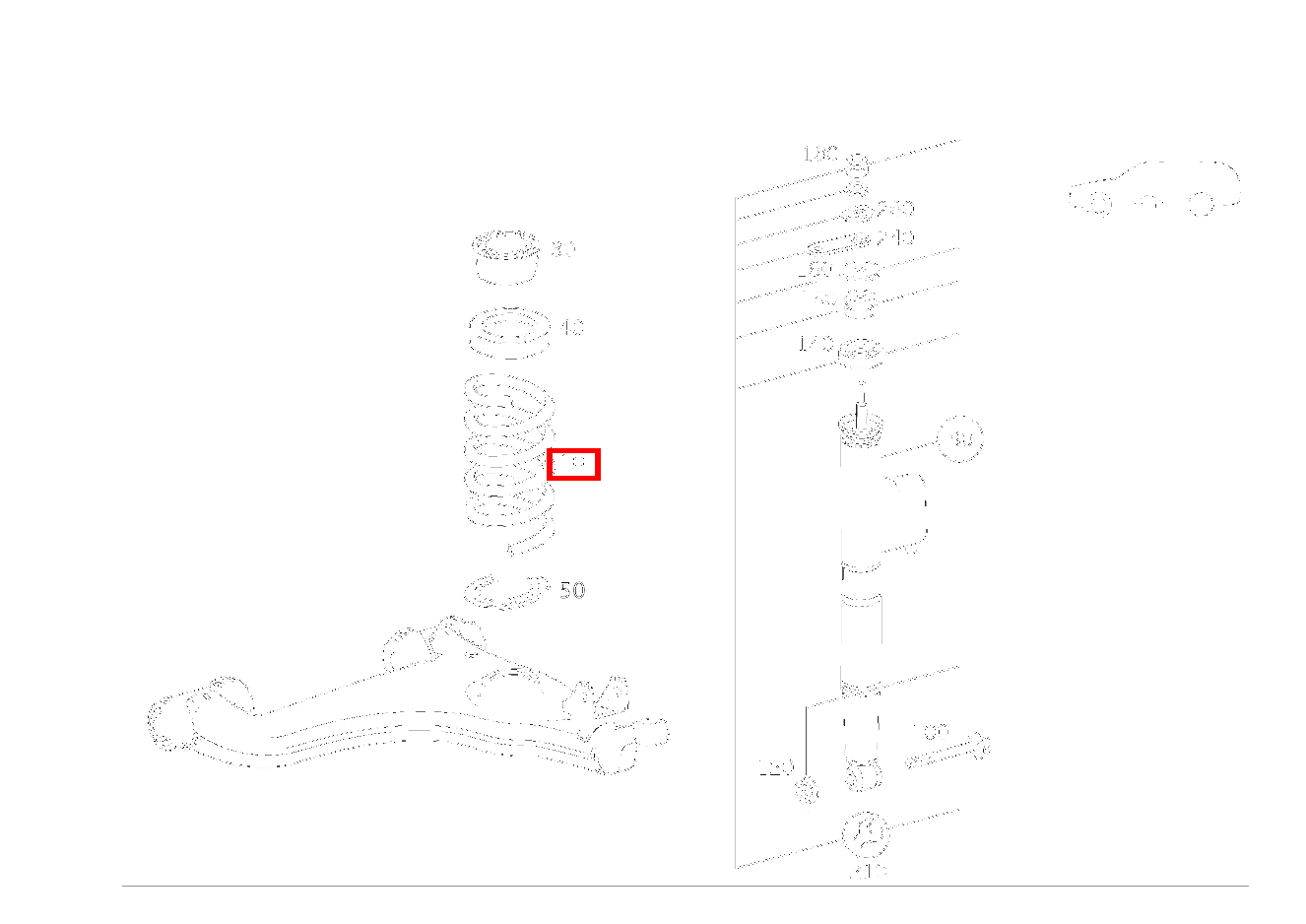 Vorderachsfeder FARBKENNZEICHNUNG: 1 X BLAU / 1 X GRUEN E 55 T AMG 210 Vorderachsfeder FARBKENNZEICHNUNG: 1 X BLAU / 1 X GRUEN E 55 T AMG 210