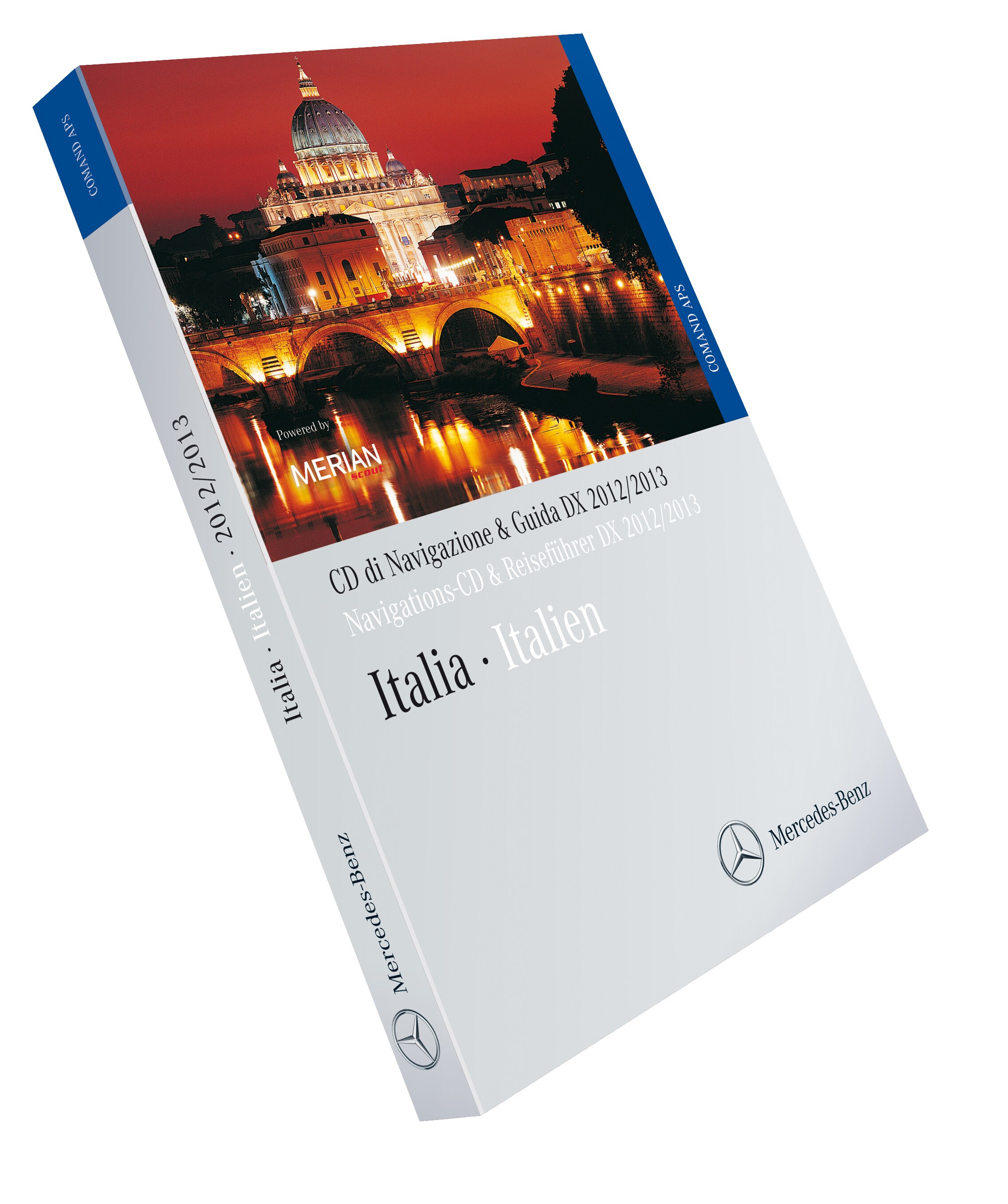 Navigations-CD, Italien, mit MERIAN Reiseführ