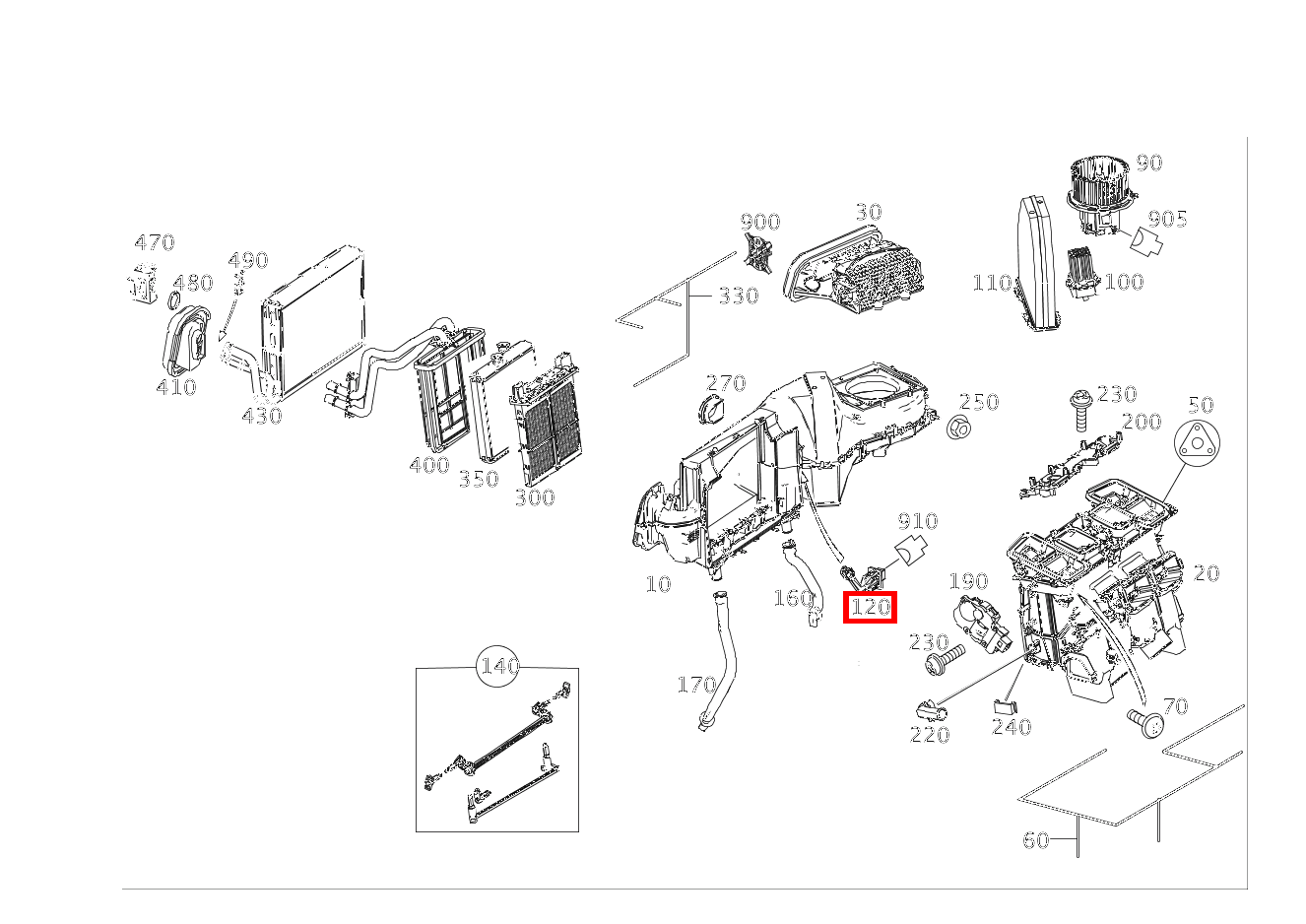 Temperatursensor VERDAMPFER CLS 250 Shooting Brake BlueTEC 4MATIC 218